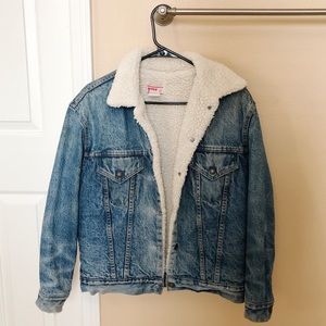 Vintage Levi’s Sherpa Denim Jacket